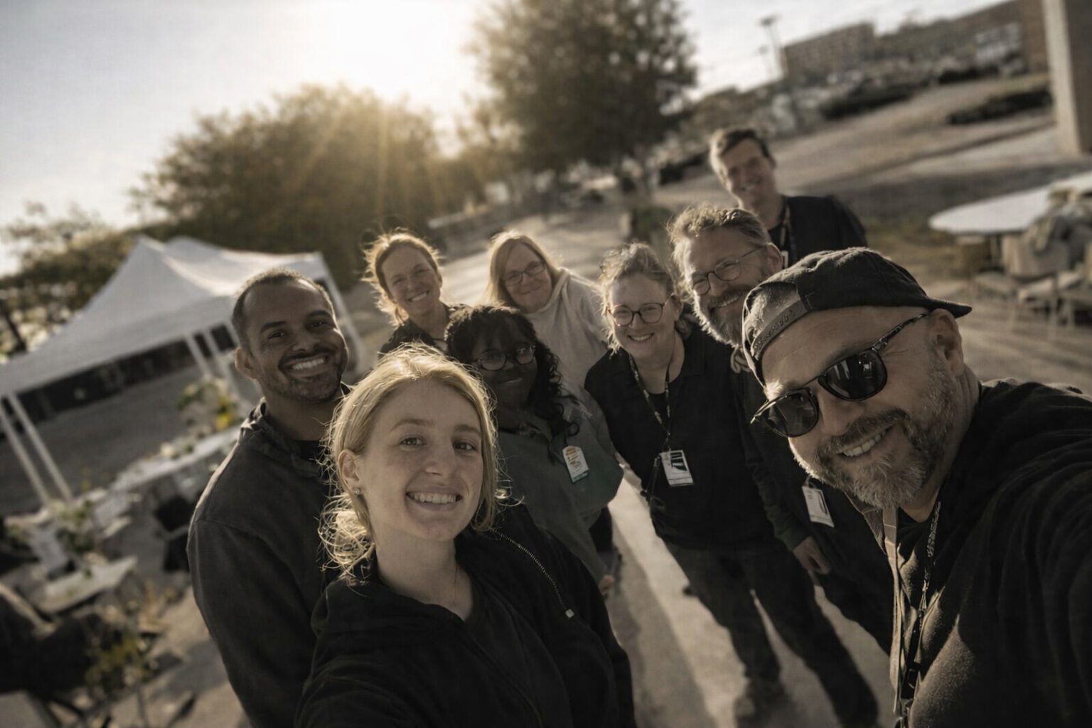 Professional team collaboration